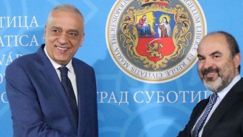HVALA ŠTO STE UZ SRBIJU : Ambasador Kipra u poseti Subotici HVALA ŠTO STE UZ SRBIJU : Ambasador Kipra u poseti Subotici