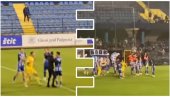 CRNA GORA OVAKVU BRUKU NE PAMTI: Derbi, a nasred terena se potukli fudbaleri Budućnosti! (VIDEO)