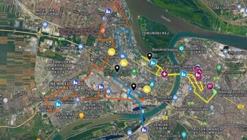ZATVARA SE POLA BEOGRADA: Počinje Beogradski maraton - Učestvuje 13.000 ljudi, ovo su ulice kojima će proći trkači ZATVARA SE POLA BEOGRADA: Počinje Beogradski maraton - Učestvuje 13.000 ljudi, ovo su ulice kojima će proći trkači