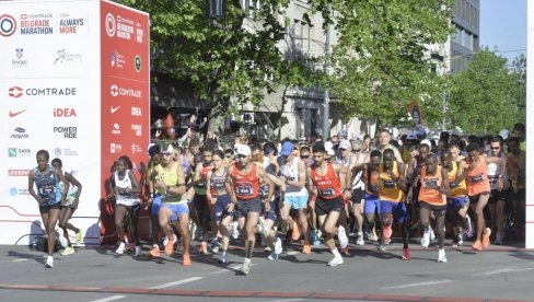 POČEO 37. BEOGRADSKI MARATON: Učestvuje rekordan broj takmičara POČEO 37. BEOGRADSKI MARATON: Učestvuje rekordan broj takmičara