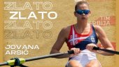 EVROPSKO ZLATO ZA JOVANU: Uspeh Zrenjaninke, reprezentativke Srbije u veslanju,na šampionatu u Segedinu (FOTO)