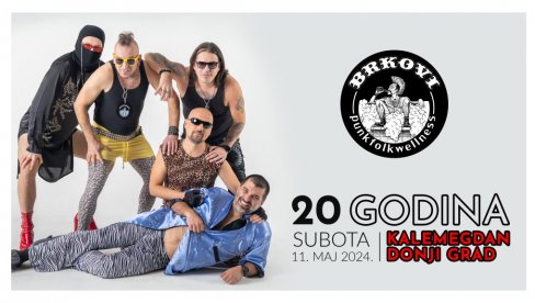Bend Brkovi – dvadeset godina žarenja i paljenja Bend Brkovi – dvadeset godina žarenja i paljenja
