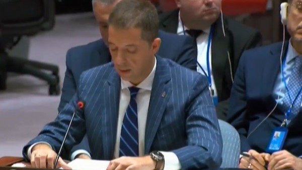 ПОЗИВАМО ДА СЕ ПРЕКИНЕ НАСИЉЕ: Министар Ђурић позвао да се међународна заједница уједини у подршци за мир (ФОТО) ПОЗИВАМО ДА СЕ ПРЕКИНЕ НАСИЉЕ: Министар Ђурић позвао да се међународна заједница уједини у подршци за мир (ФОТО)