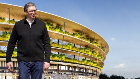 TAČNO U 10 ČASOVA: Vučić na ceremoniji početka izgradnje Nacionalnog stadiona