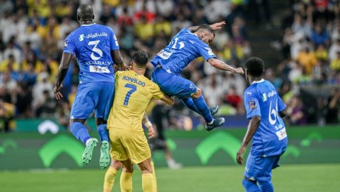 NOVI OBRAČUN MITROVIĆA I KRISTIJANA RONALDA? Al Hilal je osigurao mesto u finalu, red je na Al Nasru da to učini NOVI OBRAČUN MITROVIĆA I KRISTIJANA RONALDA? Al Hilal je osigurao mesto u finalu, red je na Al Nasru da to učini