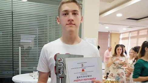 GENIJE IZ KIKINDE, NAJBOLJI MLADI FIZIČAR NA SVETU: Andrej Popović, još jedan zlatni olimpijac GENIJE IZ KIKINDE, NAJBOLJI MLADI FIZIČAR NA SVETU: Andrej Popović, još jedan zlatni olimpijac