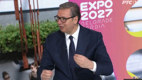 ОВО СУ НАЈВАЖНИЈИ ПРОЈЕКТИ НА ЕКСПО: Вучић - Нећете веровати да је Србија у стању да се представи на такав начин ОВО СУ НАЈВАЖНИЈИ ПРОЈЕКТИ НА ЕКСПО: Вучић - Нећете веровати да је Србија у стању да се представи на такав начин