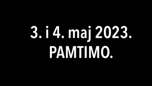 PRIZOR OD KOG PODILAZI JEZA: Crna pozadina i samo jedna reč - Mediji u Srbiji prekinuli program u znak sećanja na žrtve iz Ribnikara (FOTO)