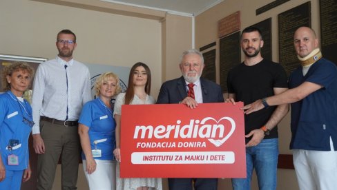 DA PRAZNICI SVIMA BUDU ISTI: Meridian fondacija i Crvena zvezda Meridianbet uručili donaciju Institutu za majku i dete (VIDEO) DA PRAZNICI SVIMA BUDU ISTI: Meridian fondacija i Crvena zvezda Meridianbet uručili donaciju Institutu za majku i dete (VIDEO)