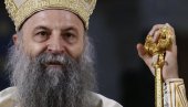 У ДОМУ ХРАМА СВЕТОГ САВЕ: Патријарх Порфирије се сусрео са митрополитом солунским Филотејем