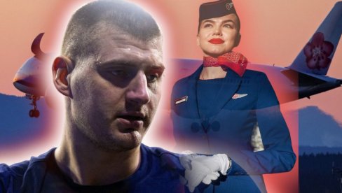 DALA MU JE BROJ NAJLEPŠA STJUARDESA: Jokić papirić bacio kroz porozor DALA MU JE BROJ NAJLEPŠA STJUARDESA: Jokić papirić bacio kroz porozor
