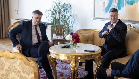 MILANOVIĆ I PLENKOVIĆ ZAKOPALI RATNE SEKIRE ZBOG STRAHA OD SRBIJE: Sazvana hitna sednica Veća za nacionalnu bezbednost Hrvatske