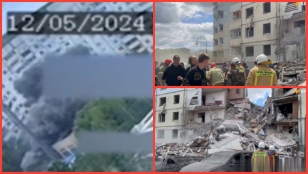 ПОГЛЕДАЈТЕ - ТРЕНУТАК УКРАЈИНСКОГ НАПАДА НА СТАМБЕНУ ЗГРАДУ У БЕЛГОРОДУ: Огласило се руско МО - Становници се евакуишу (ВИДЕО) ПОГЛЕДАЈТЕ - ТРЕНУТАК УКРАЈИНСКОГ НАПАДА НА СТАМБЕНУ ЗГРАДУ У БЕЛГОРОДУ: Огласило се руско МО - Становници се евакуишу (ВИДЕО)