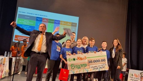 OSNOVCI IZ KLEKA POBEDNICI EKO-KVIZA: Prljavo ili čisto - nije isto OSNOVCI IZ KLEKA POBEDNICI EKO-KVIZA: Prljavo ili čisto - nije isto