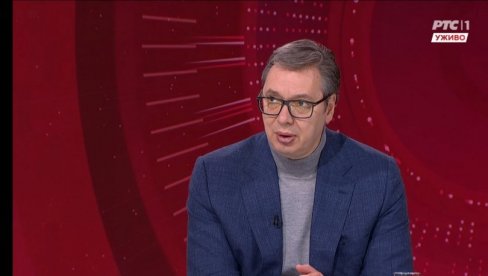 VIDEĆETE U ČETVRTAK DA SE RAĐA NOVI POREDAK Vučić na RTS-u: Garantujem narodu, uradiću sve da sačuvam čast i obraz naše jedine Srbije