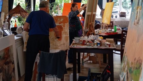 SLIKARI NA OKUPU: Tradicionalna likovna kolonija u Vrnjačkoj Banji SLIKARI NA OKUPU: Tradicionalna likovna kolonija u Vrnjačkoj Banji
