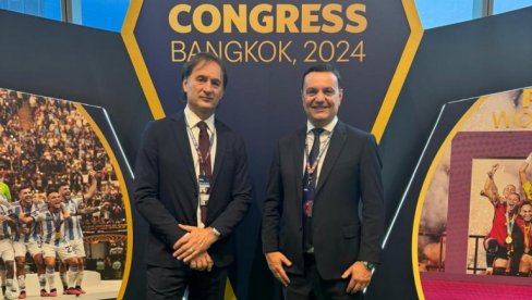 DELEGACIJA FSS U BANGKOKU: Brazil prva zemlja Južne Amerike koja će ogranizovati FIFA Svetski kup za žene 2027. DELEGACIJA FSS U BANGKOKU: Brazil prva zemlja Južne Amerike koja će ogranizovati FIFA Svetski kup za žene 2027.