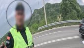 HIT SNIMAK: Saobraćajac zaustavio stranog državljanina - kad se obratio na engleskom nastao haos