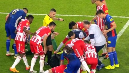NOKAUTIRAN OBRADOVAO DELIJE: Ovako je Zvezda uvećala vođstvo u finalu Kupa Srbije protiv Vojvodine (VIDEO) NOKAUTIRAN OBRADOVAO DELIJE: Ovako je Zvezda uvećala vođstvo u finalu Kupa Srbije protiv Vojvodine (VIDEO)