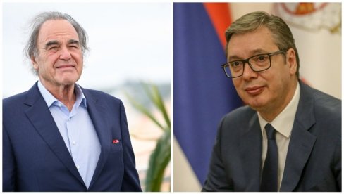 СРБИЈА ВОДИ МУДРУ ПОЛИТИКУ Оливер Стоун: Волим вашу земљу, како је ваш председник? СРБИЈА ВОДИ МУДРУ ПОЛИТИКУ Оливер Стоун: Волим вашу земљу, како је ваш председник?