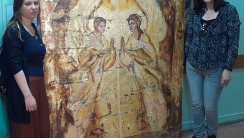 ZAJEDNIČKO DELO ZA ONKOLOŠKU BOLNICU: Umetnica iz Splita i umetnica iz Vranja uradile ZAJEDNIČKO DELO ZA ONKOLOŠKU BOLNICU: Umetnica iz Splita i umetnica iz Vranja uradile