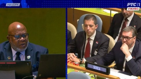 (UŽIVO) POČINJE NAJTEŽA BORBA ZA SRPSKI NAROD: Vučić na sednici o Srebrenici u UN