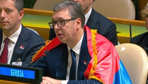VUČIĆ O GLASANJU U UN: Protiv nas bio celi kolektivni Zapad, kao savršena oluja VUČIĆ O GLASANJU U UN: Protiv nas bio celi kolektivni Zapad, kao savršena oluja