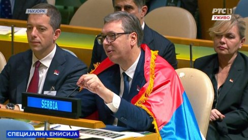 VUČIĆ PRAVO U METU: Jedina svrha i namera ove rezolucije je bila da se moralna i politička krivica stavi na jedan narod VUČIĆ PRAVO U METU: Jedina svrha i namera ove rezolucije je bila da se moralna i politička krivica stavi na jedan narod
