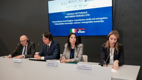 VUJOVIĆ U TRSTU: Zelena tranzicija je prioritet, jer je važna za održiv razvoj i konkurentnost privrede VUJOVIĆ U TRSTU: Zelena tranzicija je prioritet, jer je važna za održiv razvoj i konkurentnost privrede