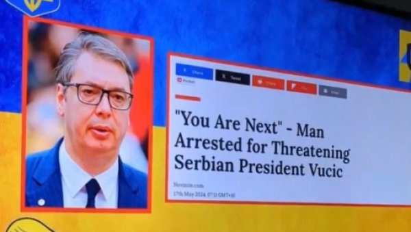 ТИ СИ СЛЕДЕЋИ Претње светским лидерима на ЦБС-у, међу њима и Вучић - Непријатељи Украјине ће бити кажњени (ВИДЕО) ТИ СИ СЛЕДЕЋИ Претње светским лидерима на ЦБС-у, међу њима и Вучић - Непријатељи Украјине ће бити кажњени (ВИДЕО)