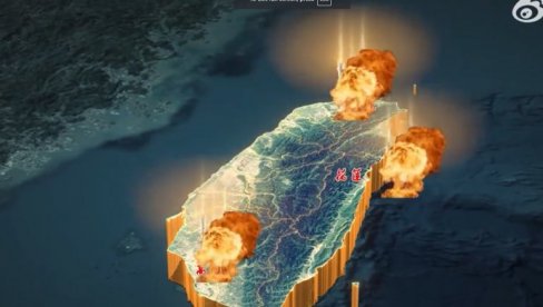 KINA OBJAVILA SIMULACIJU INVAZIJE NA TAJVAN: Uništite stub nezavisnosti Tajvana (VIDEO) KINA OBJAVILA SIMULACIJU INVAZIJE NA TAJVAN: Uništite stub nezavisnosti Tajvana (VIDEO)