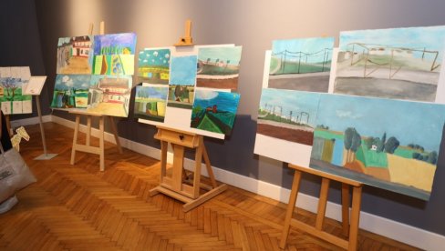 U GALERIJI MATICE SRPSKE OTVORENA IZLOŽBA RADOVA NOVOSADSKIH PREDŠKOLACA I MLAĐIH OSNOVACA Deca inspirisana Urošem Predićem U GALERIJI MATICE SRPSKE OTVORENA IZLOŽBA RADOVA NOVOSADSKIH PREDŠKOLACA I MLAĐIH OSNOVACA Deca inspirisana Urošem Predićem
