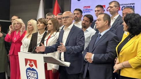 IZBORNA NOĆ IZ ŠTABA SNS-A: Šapić saopštava najnovije rezultate izbora u Beogradu  (VIDEO)