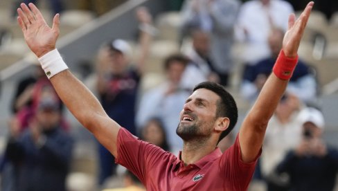 NESTVARNO! Novak Đoković ovo samo jednom nije uspeo da uradi na Rolan Garosu