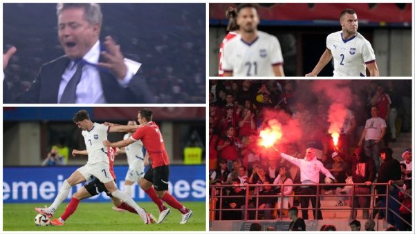 ЛУДИ МЕЧ АУСТРИЈА - СРБИЈА! Орлови изгубили пред ЕУРО 2024, али како! (ВИДЕО) ЛУДИ МЕЧ АУСТРИЈА - СРБИЈА! Орлови изгубили пред ЕУРО 2024, али како! (ВИДЕО)