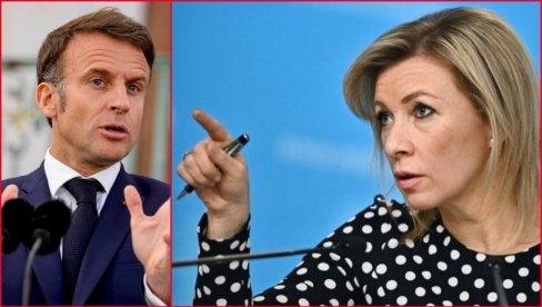 ЗАХАРОВА ЖЕСТОКО ЗАПРЕТИЛА: Макрону се ове речи неће допасти ЗАХАРОВА ЖЕСТОКО ЗАПРЕТИЛА: Макрону се ове речи неће допасти