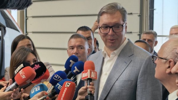 ВУЧИЋ О СВЕСРПСКОМ САБОРУ: Биће велика манифестација, желимо да покажемо јединство... ВУЧИЋ О СВЕСРПСКОМ САБОРУ: Биће велика манифестација, желимо да покажемо јединство...