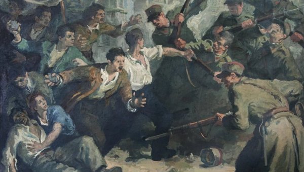СЛИКАР ПАТЊЕ И БОРБЕ ПОТЛАЧЕНИХ: САНУ, МСУ и Музеј Југославије обележавају 120 година од рођења Ђорђа Андрејевића Куна СЛИКАР ПАТЊЕ И БОРБЕ ПОТЛАЧЕНИХ: САНУ, МСУ и Музеј Југославије обележавају 120 година од рођења Ђорђа Андрејевића Куна