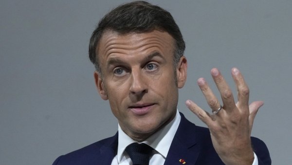 НИЈЕ ВРЕМЕ ЗА УКИДАЊЕ САНКЦИЈА, ПРЕГОВАЋЕМО С ПУТИНОМ: Емануел Макрон најавио мировне разговоре с Москвом НИЈЕ ВРЕМЕ ЗА УКИДАЊЕ САНКЦИЈА, ПРЕГОВАЋЕМО С ПУТИНОМ: Емануел Макрон најавио мировне разговоре с Москвом