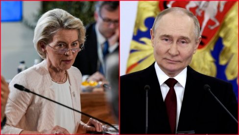 ФОН ДЕР ЛАЈЕНОВА ПРЕТИ ПУТИНУ: То је знак да не може да победи... ФОН ДЕР ЛАЈЕНОВА ПРЕТИ ПУТИНУ: То је знак да не може да победи...