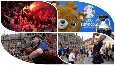 EURO 2024 (1. dan): Počelo je - burno! Škoti besni na Nemce, Nemci šokirani zbog Rusije, a Srbi - veseli EURO 2024 (1. dan): Počelo je - burno! Škoti besni na Nemce, Nemci šokirani zbog Rusije, a Srbi - veseli