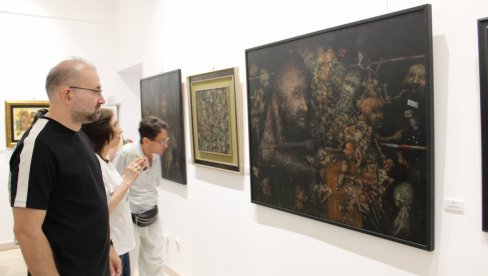 ZAPISUJE TRAG VREMENA: Izložba Dejana Ulardžića otvorena u Modernoj galeriji Valjevo ZAPISUJE TRAG VREMENA: Izložba Dejana Ulardžića otvorena u Modernoj galeriji Valjevo