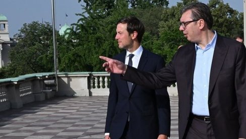 NIČE VELELEPNI HOTEL U PRESTONICI? Vučić se sastao sa Kušnerom: Predstavio sam mu viziju Beograda kao svetske metropole NIČE VELELEPNI HOTEL U PRESTONICI? Vučić se sastao sa Kušnerom: Predstavio sam mu viziju Beograda kao svetske metropole