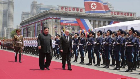 JUŽNOJ KOREJI NIJE PO VOLJI: Negoduju zbog susreta Putina i Kima - Preduzećemo neophodne mere JUŽNOJ KOREJI NIJE PO VOLJI: Negoduju zbog susreta Putina i Kima - Preduzećemo neophodne mere