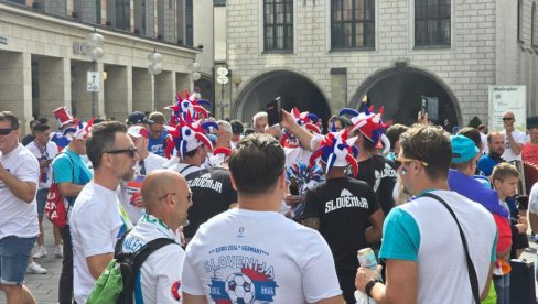 MOŽE I OVAKO: Navijači Srbije i Slovenije zajedno, ali ne kao Hrvati i Albanci (VIDEO) MOŽE I OVAKO: Navijači Srbije i Slovenije zajedno, ali ne kao Hrvati i Albanci (VIDEO)