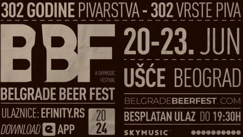 BELGRADE BEER FEST počinje danas! Objavljene satnice svih nastupa BELGRADE BEER FEST počinje danas! Objavljene satnice svih nastupa