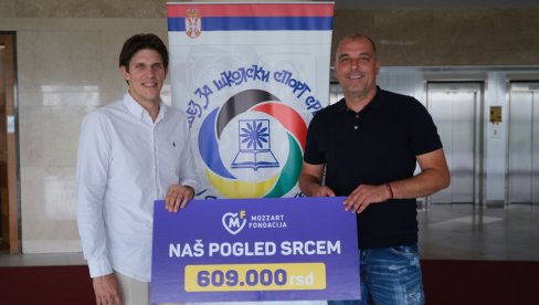 SPORT JE VIŠE OD IGRE: Nenad Milijaš i Fondacija Mozzart zajedno za školski sport SPORT JE VIŠE OD IGRE: Nenad Milijaš i Fondacija Mozzart zajedno za školski sport