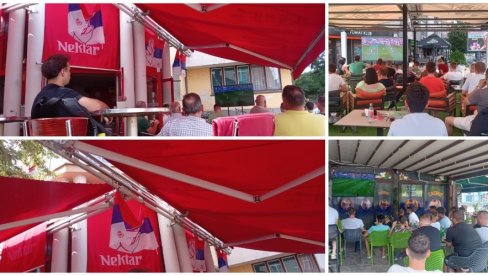 BANJALUKA SVIM SRCEM UZ SRBIJU: Banjalučani bodre Srbiju u okršaju sa Slovenijom (FOTO) BANJALUKA SVIM SRCEM UZ SRBIJU: Banjalučani bodre Srbiju u okršaju sa Slovenijom (FOTO)