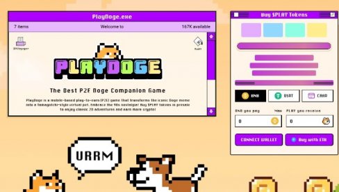 Cena Flokija ponovo raste dok se nova P2E meme kriptovaluta PlayDoge približava 5 miliona dolara u pretprodaji Cena Flokija ponovo raste dok se nova P2E meme kriptovaluta PlayDoge približava 5 miliona dolara u pretprodaji