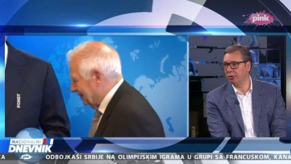 ВУЧИЋ О САСТАНЦИМА У БРИСЕЛУ: Приштина тражила de iure признање, нису хтели да разговарају ВУЧИЋ О САСТАНЦИМА У БРИСЕЛУ: Приштина тражила de iure признање, нису хтели да разговарају